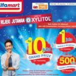 Promo Rezeki Jutawan Lotte Xylitol & Alfamart Berhadiah Uang Total 45 Juta