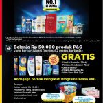 Undian P&G Alfamart Berhadiah 150 Produk & 100 Voucher Belanja