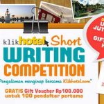 Klikhotel Short Writing Contest Berhadiah Uang 4 Juta