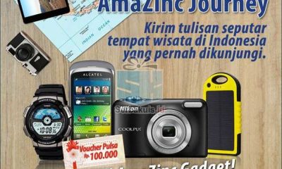Kontes Amazinc Berhadiah Kamera Nikon Coolpix & Smartphone Android