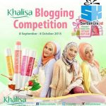 Kontes Blog Khalisa Berhadiah Uang Total 6 Juta Rupiah