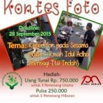 Kontes Foto Berbagi Itu Indah Berhadiah Total 1 Juta