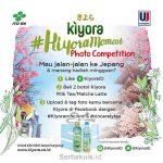 Kontes Foto Kiyora Berhadiah Liburan Ke Jepang & Jutaan Voucher Sodexo