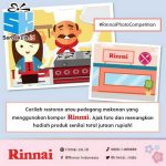 Kontes Foto Rinnai Berhadiah 13 Produk Rinnai Gratis