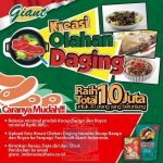Kontes Giant Kreasi Olahan Daging Berhadiah 10 Juta