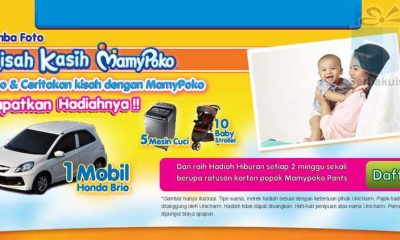 Kontes Kisah Kasih MamyPoko Berhadiah Honda Brio