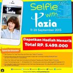 Kontes foto Selfie PaziaShop berhadiah Menarik Total 5,499 Juta