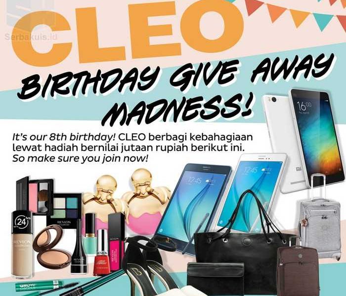 Kuis Cleo Berhadiah Samsung Galaxy Tab A Xiaomi Mi 4I & Banyak Lainnya