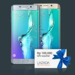 Kuis Lazada & Qerja Berhadiah Samsung Galaxy S6 Edge+ & Voucher