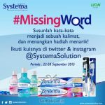 Kuis Systema Missing Word Berhadiah Pulsa Total 250K