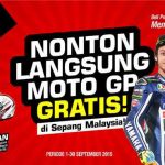 Promo Undian Cover Super Berhadiah Nonton Moto GP Sepang