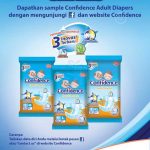 Sample gratis Confidence Adult Diapers