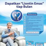 Undian Berhadiah Confidence Berhadiah Liontin Emas Tiap Bulan