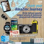 Kontes Cerita AmaZinc Journey Berhadiah Kamera, Android, Pulsa, dll