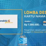 Kontes Desain Kartu Nama PraktisPrint Berhadiah 2 Juta