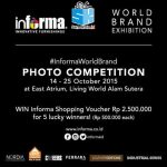 Kontes Foto Informa World Brand Berhadiah Voucher 2,5 Juta