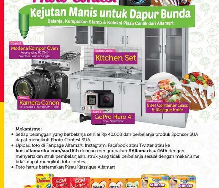 Kontes Foto Kejutan Manis untuk Dapur Bunda