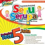 Kontes Foto Seru Serupa Giant Berhadiah Voucher 5 Juta