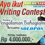 Kontes Menulis Pengalaman Solopos Berhadiah Uang 4 Juta