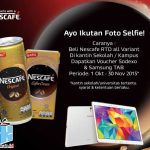 Kontes Selfie Nescafe RTD Berhadiah 2 SAMSUNG Galaxy Tab