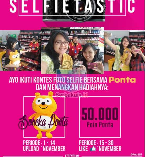 Kontes Selfietastic Berhadiah Boneka & Poin Ponta