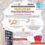 Kuis Kultwit Liputan 6 & Cipika Berhadiah Iphone 6 & Voucher 5 Juta