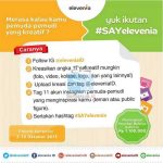 Kuis Say Elevenia Berhadiah Voucher Belanja 1,1 Juta