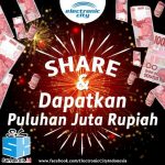 Kuis Share ELectronic City Heboh Berhadiah Voucher Total 10 Juta