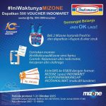 Undian Ini Waktunya Mizone Berhadiah Voucher 250 Juta