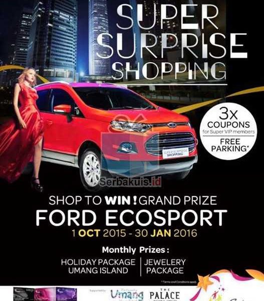 Undian Supermal Karawaci Berhadiah FORD Ecosport