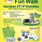 Event Diabetasol Funwalk Berhadiah Mesin Cuci, TV, Kompor, dll