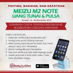 Kontes Buzzy Cinta Indonesia Berhadiah Meizu M2 Note