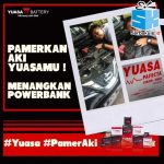 Kontes Foto Pamer Aki Yuasa Berhadiah Power Bank