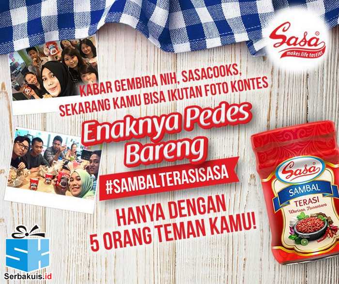 Kontes Foto Sambal Terasi Sasa