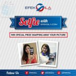 Kontes Selfie With Efekgila Berhadiah Voucher belanja 600K