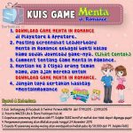 Kuis Game Menta in Romance Berhadiah Pulsa Total 500K