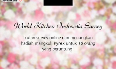 Kuis Survei World Kitchen Berhadiah 10 Mangkuk Pyrex
