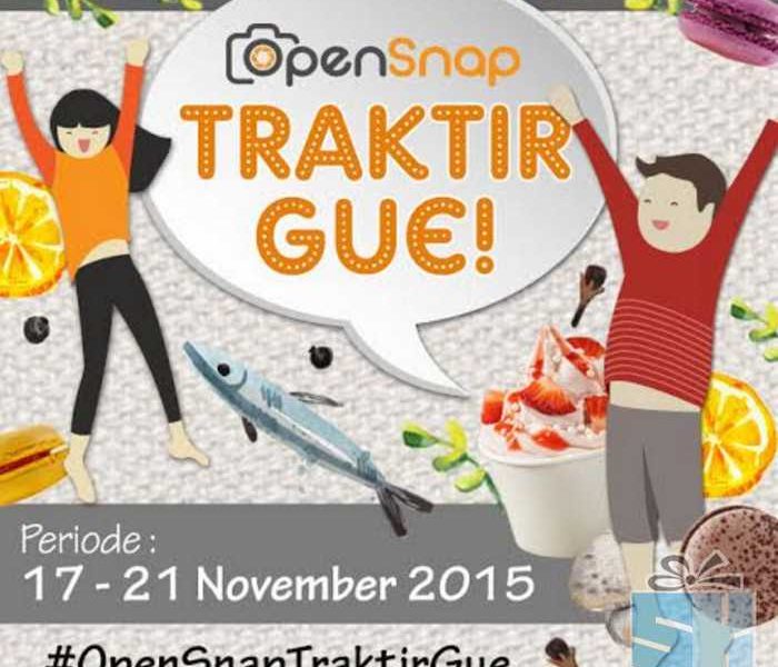 OpenSnap Traktir Gue
