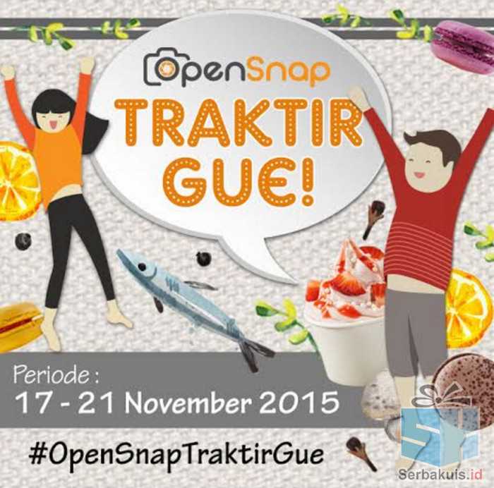 Kontes OpenSnap Traktir Gue Berhadiah Makan Di Restoran Idaman