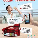 Cap Kaki Tiga P3D Selfie Competition