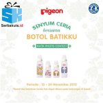 Pigeon Baby Senyum Ceria bersama Botol Batikku