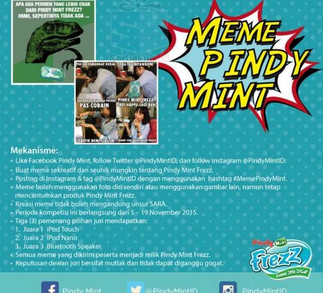 Pindy Mint Meme Contest