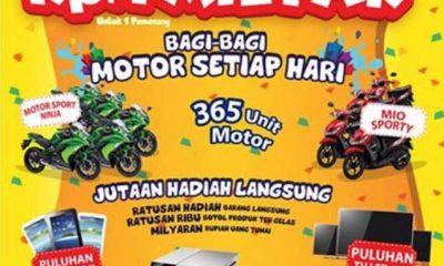 Promo Milyaran Teh Gelas 2015-2016 Berhadiah 365 Motor