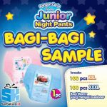 Sample Gratis 200 Produk MamyPoko Junior Night Pants