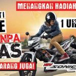 Kontes Selfie Aksi Tanpa Batas Berhadiah HONDA New Sonic 150R