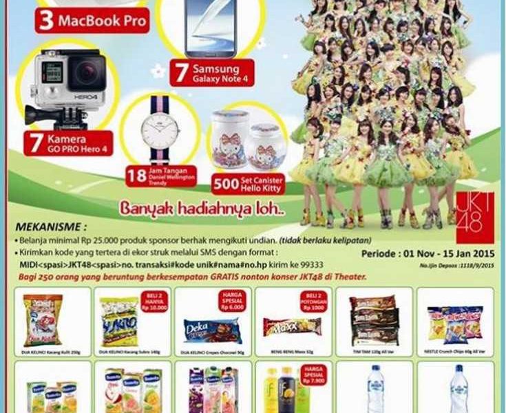 Undian Alfamidi Karena Yang manis Buat Harimu lebih Segar
