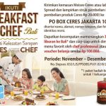 Promo Breakfast ala Chef di Bali