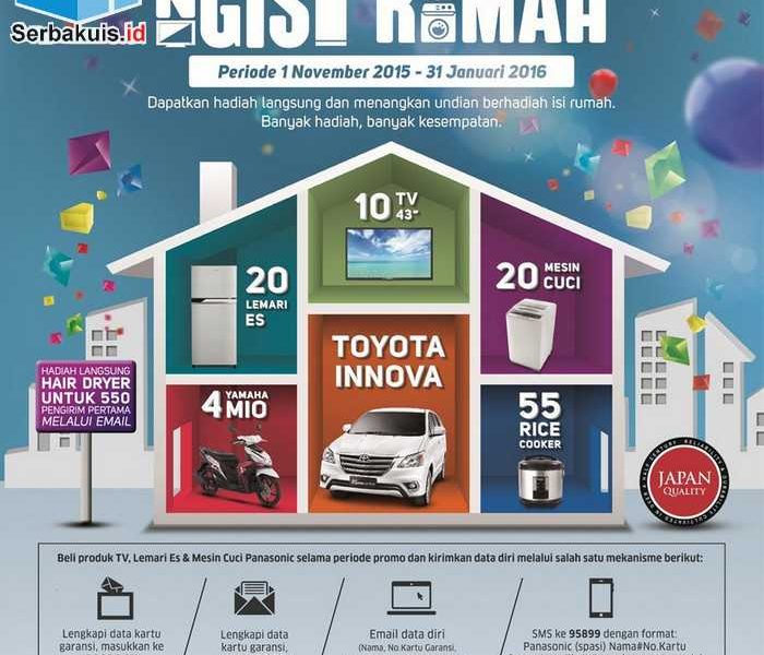 Promo Panasonic Festival Ngisi Rumah