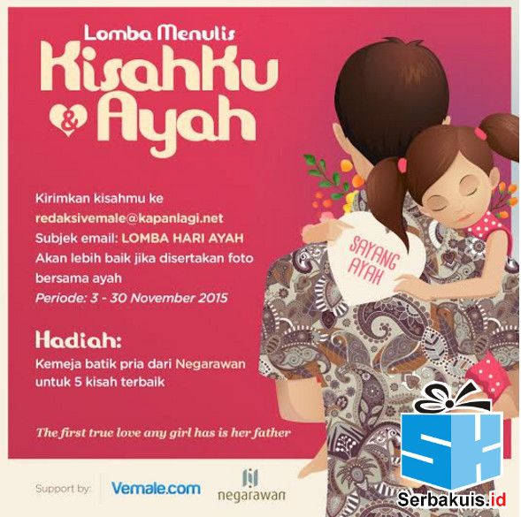 Vemale Cerita Spesial Hari Ayah Writing Contest