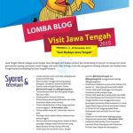 Kontes Blog Seni Budaya Jawa Tengah